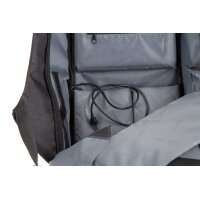 Lightpak Sac à dos SAFEPAK, avec port USB, anthracite