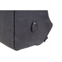 Lightpak Sac à dos SAFEPAK, avec port USB, anthracite