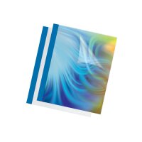 FELLOWES Thermobinderücken 200g 1.5mm 53171 blau 100...