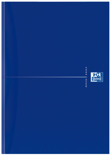 Oxford Carnet de notes Original Blue, relié, A4,quadrillé