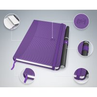 Oxford Notizbuch "Signature", B5, kariert, leuchtende Farben