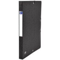 Oxford Sammelbox Top File+, 25 mm, DIN A4, schwarz