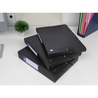 Oxford Sammelbox Top File+, 40 mm, DIN A4, schwarz