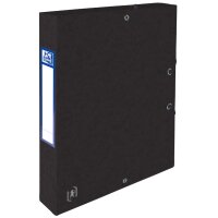 Oxford Boîte de classement Top File+, 40 mm, A4, noir