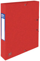 Oxford Sammelbox Top File+, 40 mm, DIN A4, rot