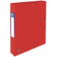 Oxford Boîte de classement Top File+, 40 mm, A4, rouge