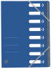 Oxford Trieur Top File+, A4, 8 compartiments, bleu