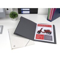 Oxford Trieur Top File+, A4, 8 compartiments, bleu clair