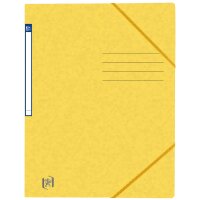 Oxford Eckspannermappe Top File+, DIN A4, gelb