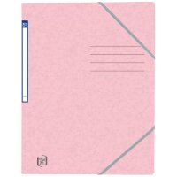 Oxford Eckspannermappe Top File+, DIN A4, pastell rosa
