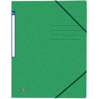 Oxford Chemise à élastique Top File+, A4, vert