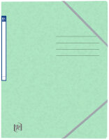 Oxford Eckspannermappe Top File+, DIN A4, pastell grün