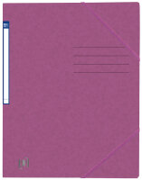 Oxford Eckspannermappe Top File+, DIN A4, violett