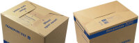 tidyPac Carton de transport XL, avec porte-étiquettes