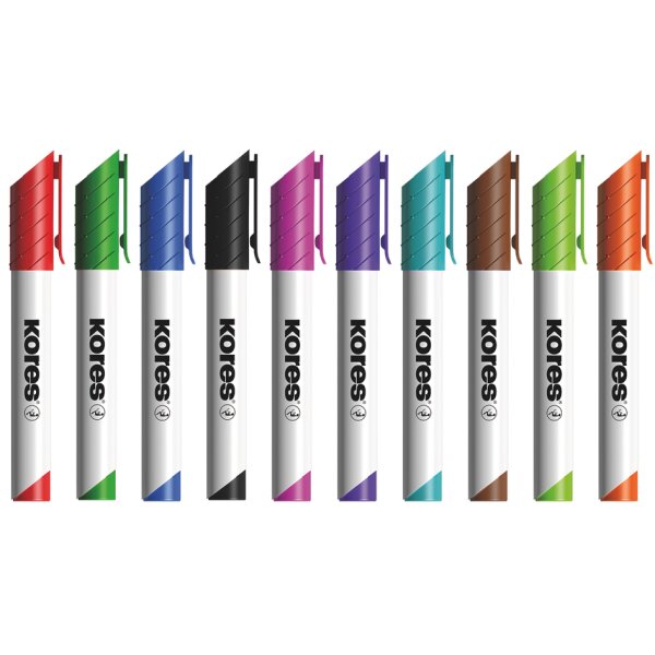 Kores Marqueur pour tableau blanc K MARKER, turquoise
