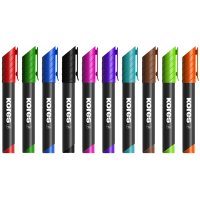 Kores Marqueur permanent K MARKER, pointe ogive, vert...