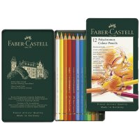 FABER-CASTELL Crayons de couleur POLYCHROMOS, étui...