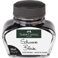 FABER-CASTELL Tinte im Glas, schwarz, Inhalt: 62,5 ml