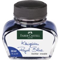 FABER-CASTELL Flacon dencre, contenu: 62,5 ml, bleu roy