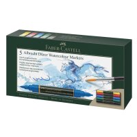 FABER-CASTELL Aquarellmarker ALBRECHT DÜRER, 5er Etui