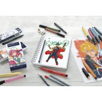 FABER-CASTELL Feutre PITT artist pen, kit Comic Illustration