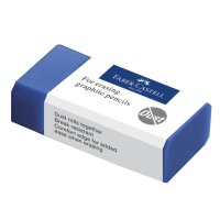 FABER-CASTELL Kunststoff-Radierer DUST-FREE, blau