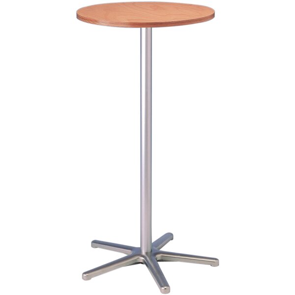 MAUL Bistro Stehtisch, Platte aus Buche, Durchmesser: 600 mm