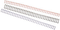 GBC Drahtbinderücken WireBind, A4, 34 Ringe, 12,5...