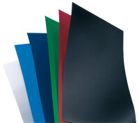 GBC Couverture de reliure PolyOpaque, A4, 0,30 mm, bleu