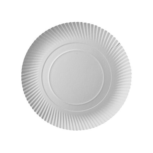 PAPSTAR Assiette en carton pure, rond, diamètre: 320 mm