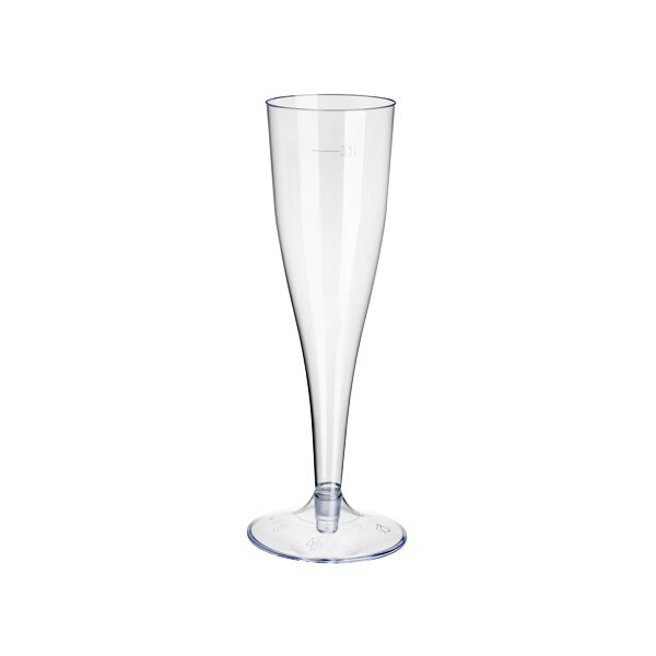 STARPAK Kunststoff-Sektglas, 0,1 l, glasklar, 10er