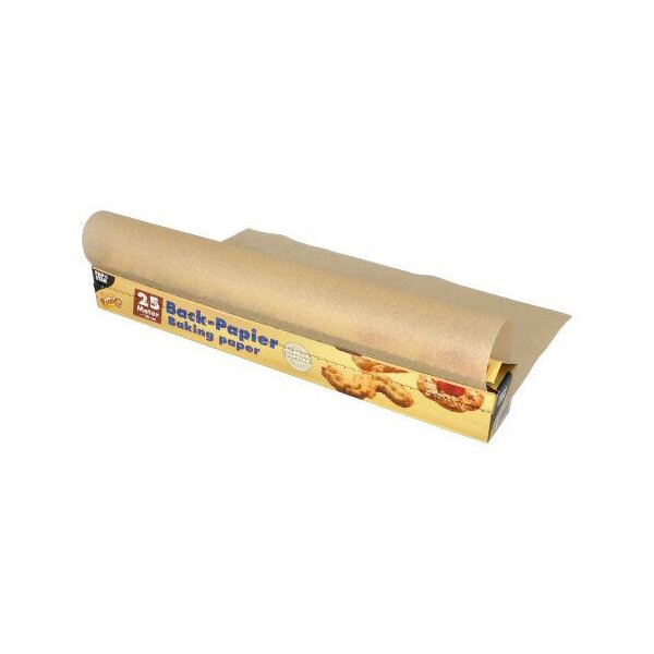 PAPSTAR Backpapier, Breite: 380 mm, L&auml;nge: 25 m, braun