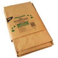 PAPSTAR Sac compostable, 240 litres, brun