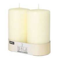 STARPAK Stumpenkerze "Ivory", Durchmesser: 80...