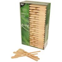 PAPSTAR Touillette pure, longueur, 130 mm, en bois