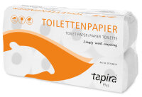 Tapira Toilettenpapier Plus, 2-lagig, weiss
