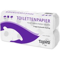 Tapira Toilettenpapier Plus, 2-lagig, weiss