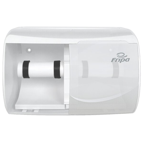 Fripa Distributeur de papier toilette 2 rouleaux, blanc