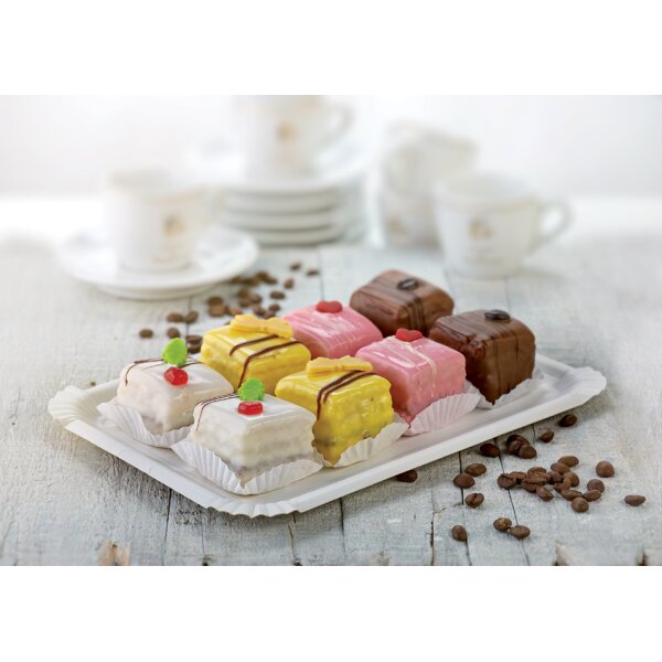 PAPSTAR Assiette en carton pure rectangulaire, blanc