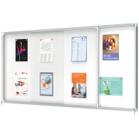 NOBO Panneau daffichage 27xA4 1902572 1000x2072x54mm