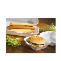 STARPAK Burgerbox eckig, XPS, Masse: 145 x 155 x 80 mm
