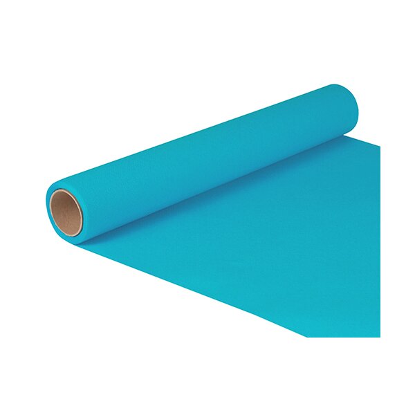 PAPSTAR Chemin de table ROYAL Collection, turquoise