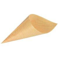 PAPSTAR Cornet fingerfood pure, diamètre: 95 mm