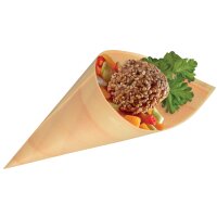 PAPSTAR Cornet fingerfood pure, diamètre: 95 mm