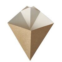 PAPSTAR Cornet à frites pure, dimensions: 215 x...