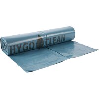 HYGOCLEAN Sac poubelle Light, 120 litres, en LDPE, bleu