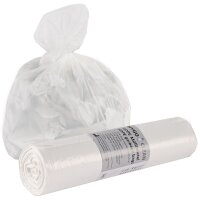 HYGOCLEAN Sac poubelle, 60 l, 10 microns, transparent