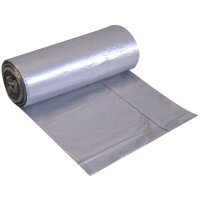 HYGOCLEAN Sac poubelle, 60 l, 10 microns, transparent
