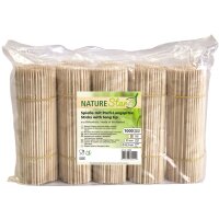 NATURE Star Pique à brochette, en bois, longueur:...