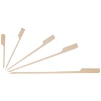 NATURE Star Pique apéritif FLAG, en bambou, 120 mm